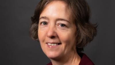 A profile photograph of Dr. Sarah Cumbers, former Director of Evidence and Insight at the Lloyd's Register Foundation.